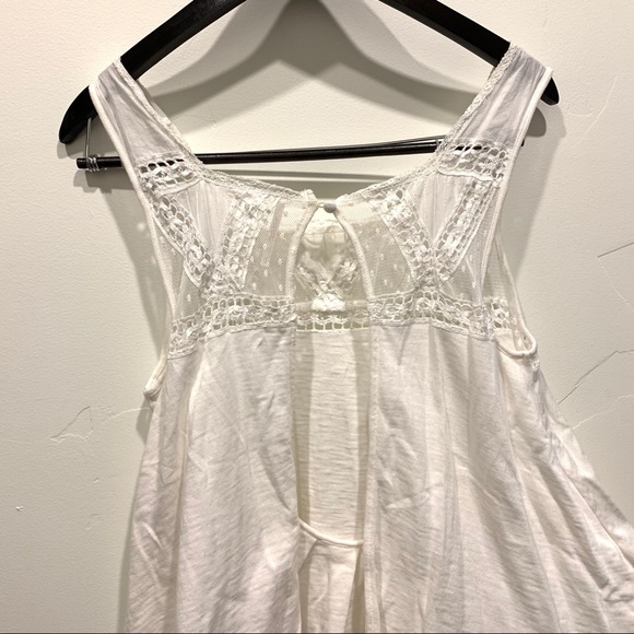 Free People | Costa White Lace Tank Top - Picture 5 of 9
